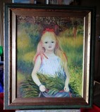 Fillette à la gerbe